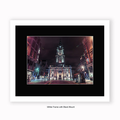 Glasgow St George's Tron - Colour - Mounted & Framed Art Print