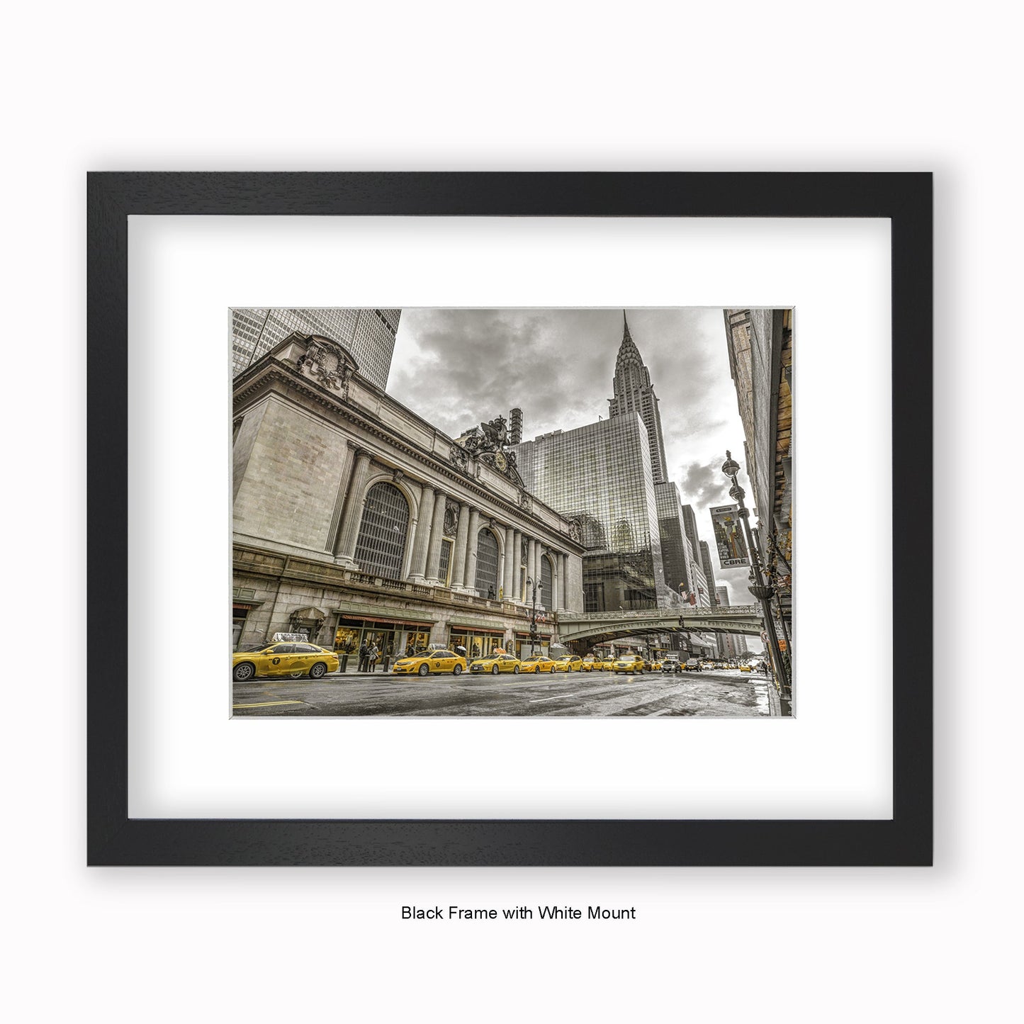 NYC - Grand Central Station - Mounted & Framed Art Print