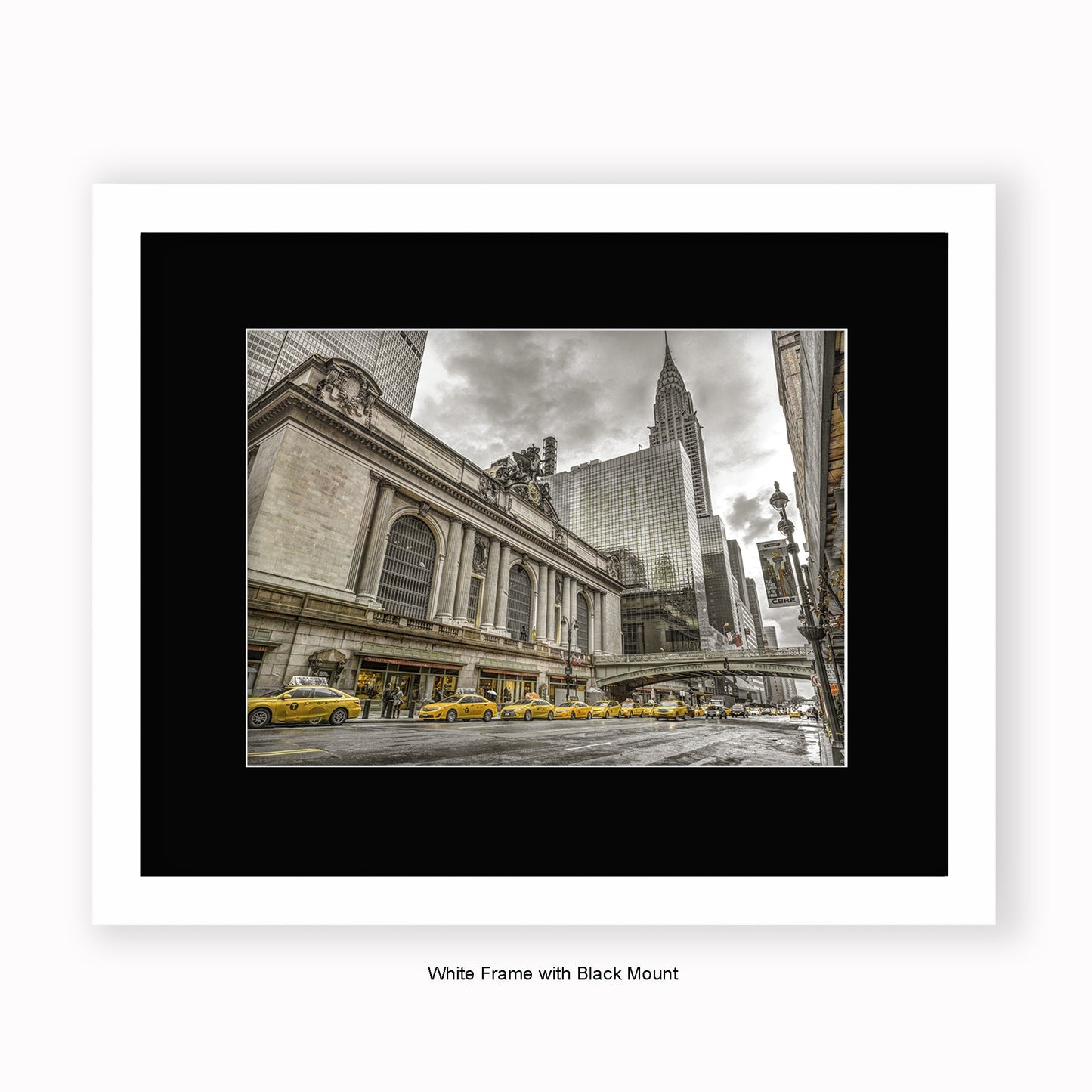 NYC - Grand Central Station - Mounted & Framed Art Print