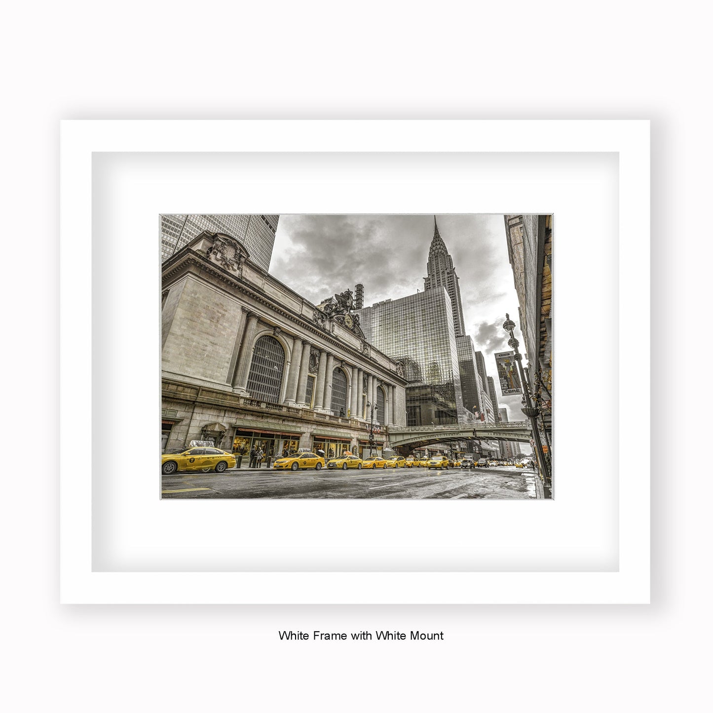 NYC - Grand Central Station - Mounted & Framed Art Print