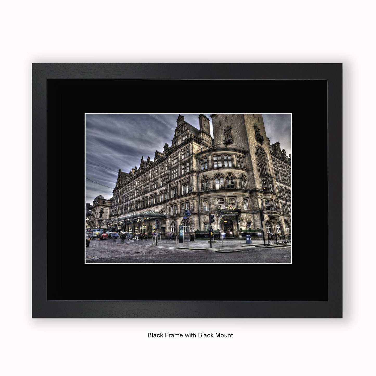 Scotland - Glasgow - Central Station Colour - Mounted & Framed Art Print