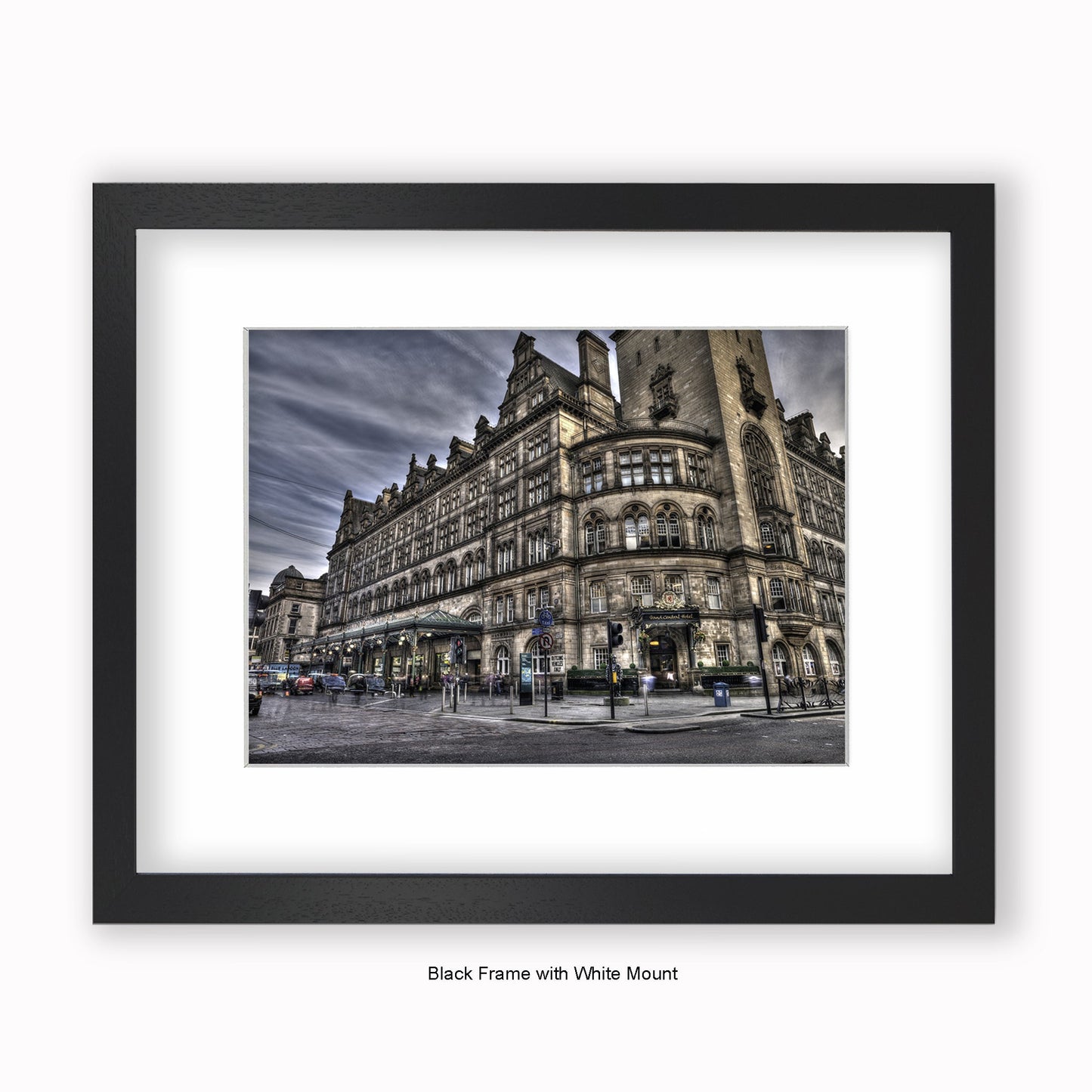 Scotland - Glasgow - Central Station Colour - Mounted & Framed Art Print