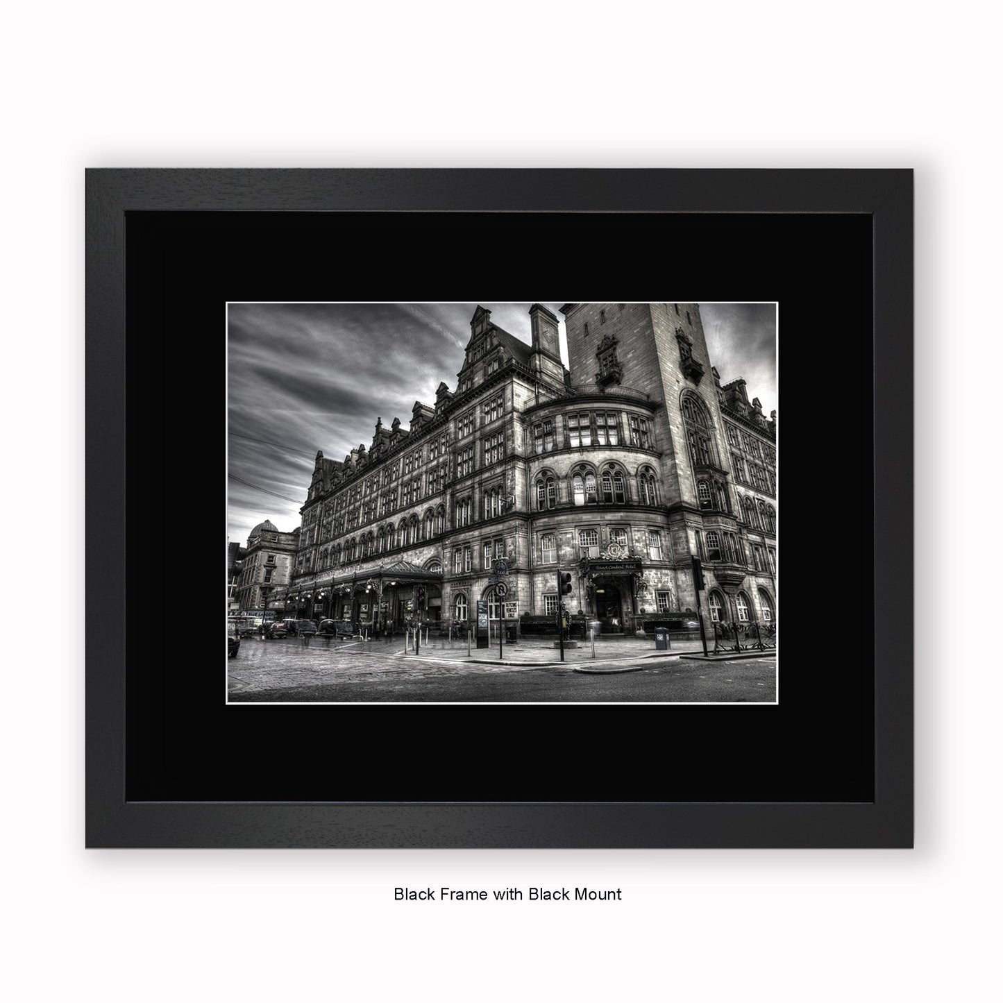 Scotland - Glasgow - Central Station - Mounted & Framed Art Print