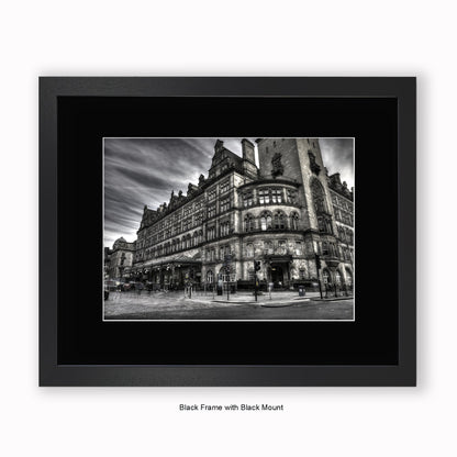 Scotland - Glasgow - Central Station - Mounted & Framed Art Print