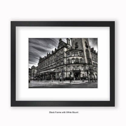 Scotland - Glasgow - Central Station - Mounted & Framed Art Print