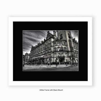 Scotland - Glasgow - Central Station - Mounted & Framed Art Print