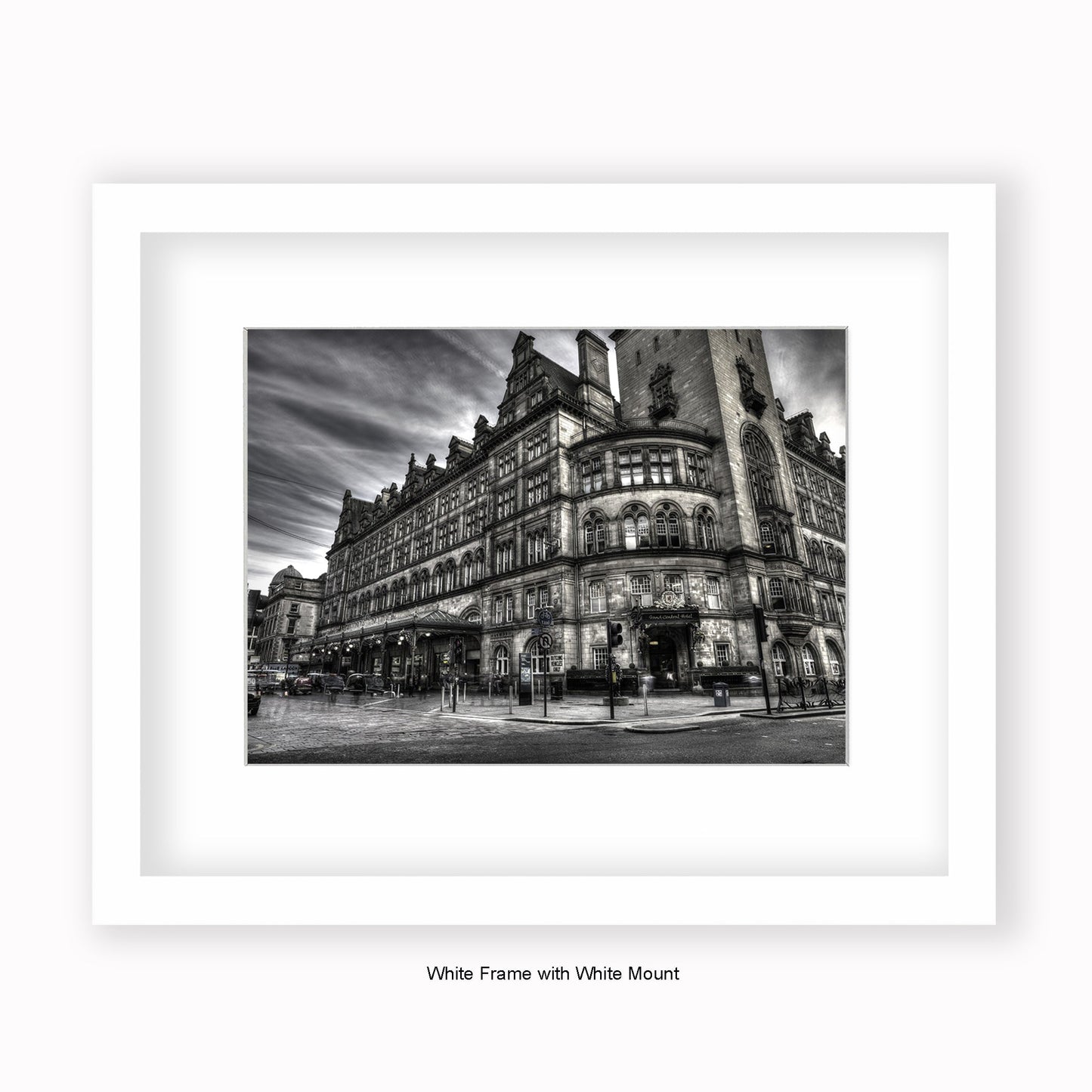 Scotland - Glasgow - Central Station - Mounted & Framed Art Print