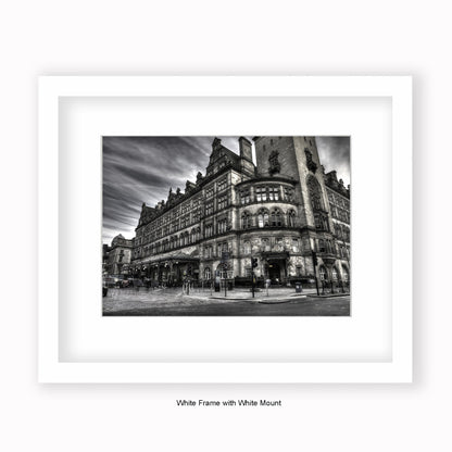 Scotland - Glasgow - Central Station - Mounted & Framed Art Print
