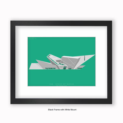 Denver Art Museum - Mounted & Framed Art Print