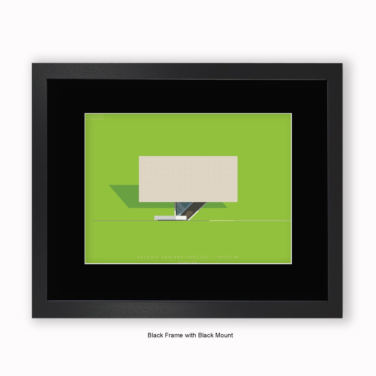 Galeria Adriana Varejao - Inhotim - Mounted & Framed Art Print