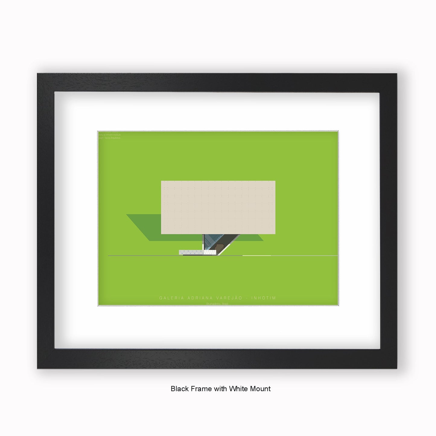 Galeria Adriana Varejao - Inhotim - Mounted & Framed Art Print