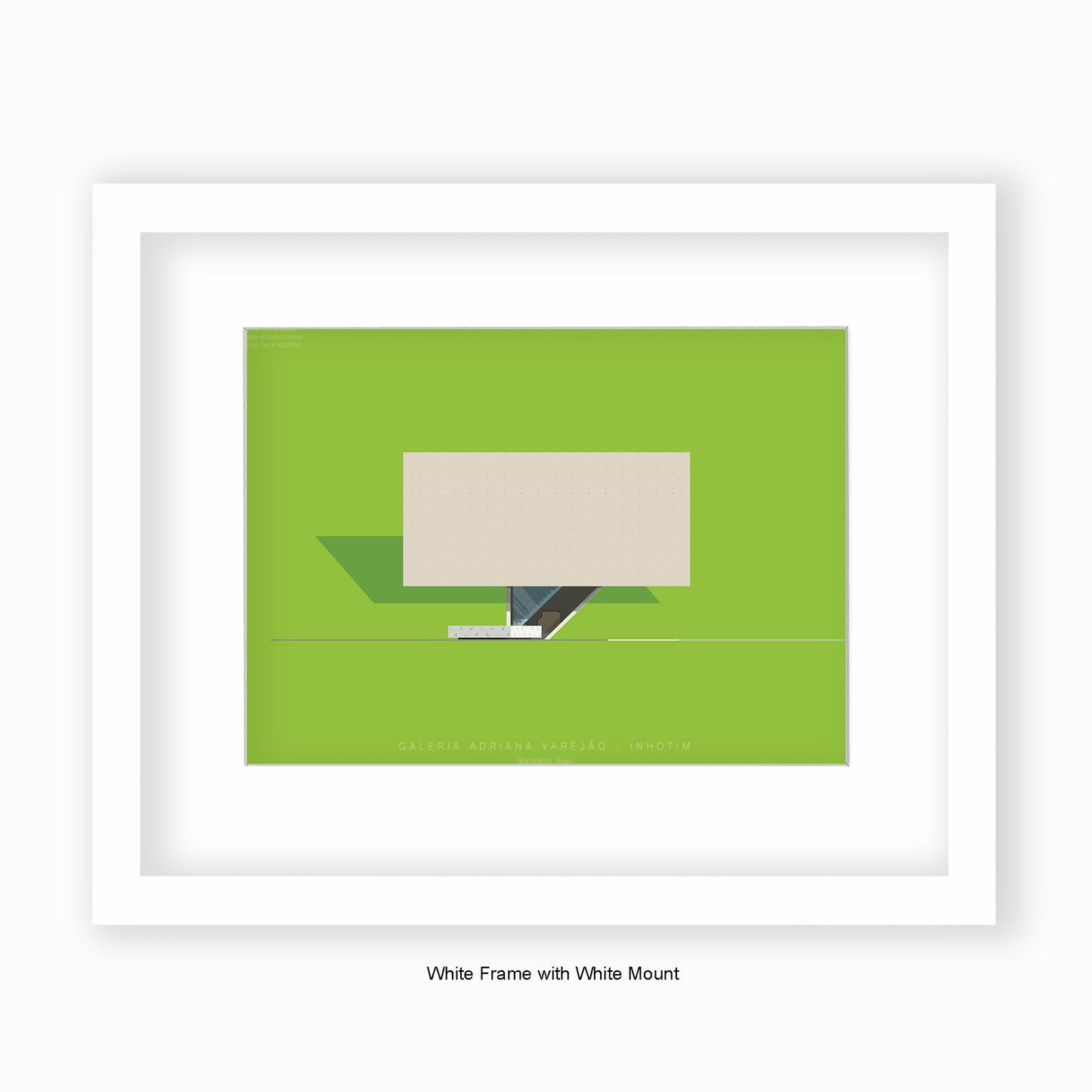 Galeria Adriana Varejao - Inhotim - Mounted & Framed Art Print