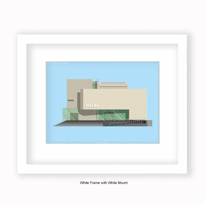 MALBA Museo de Arte Latinoamericano de Buenos Aires - Mounted & Framed Art Print