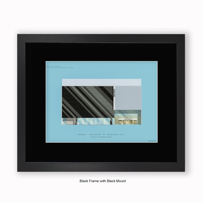 MOMA Museum of Modern Art - Mounted & Framed Art Print
