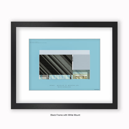 MOMA Museum of Modern Art - Mounted & Framed Art Print