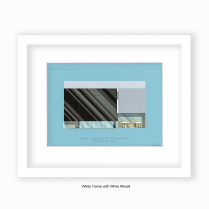 MOMA Museum of Modern Art - Mounted & Framed Art Print