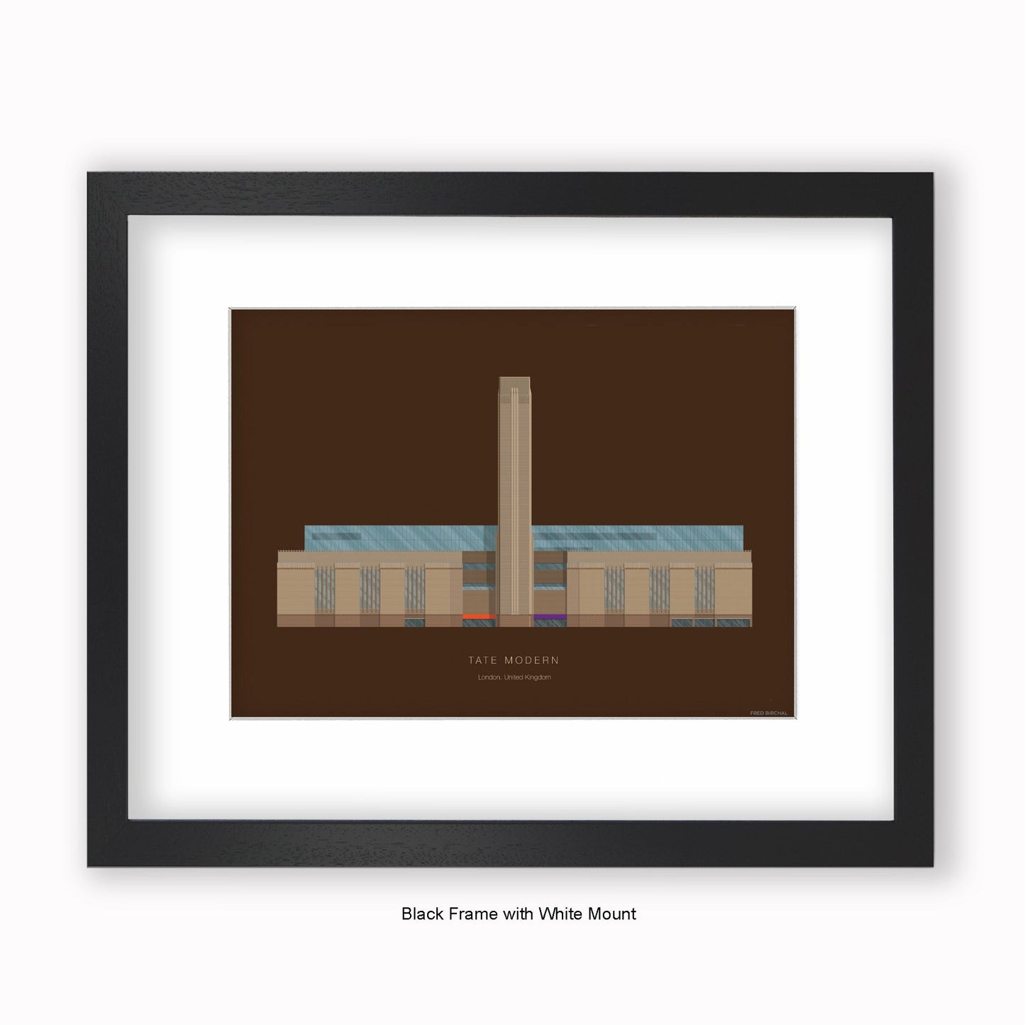 TATE Modern - Mounted & Framed Art Print