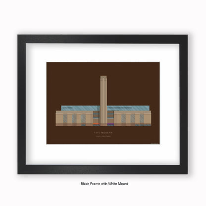 TATE Modern - Mounted & Framed Art Print