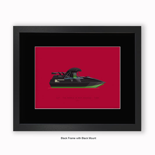 007 - The World is not Enough - Mounted & Framed Art Print