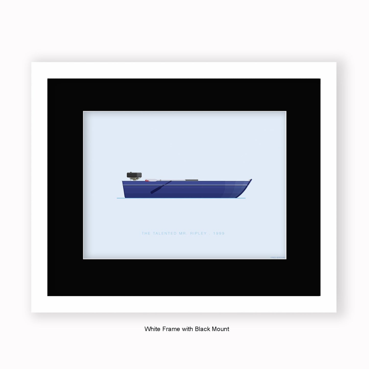 Talented Mr. Ripley - Mounted & Framed Art print