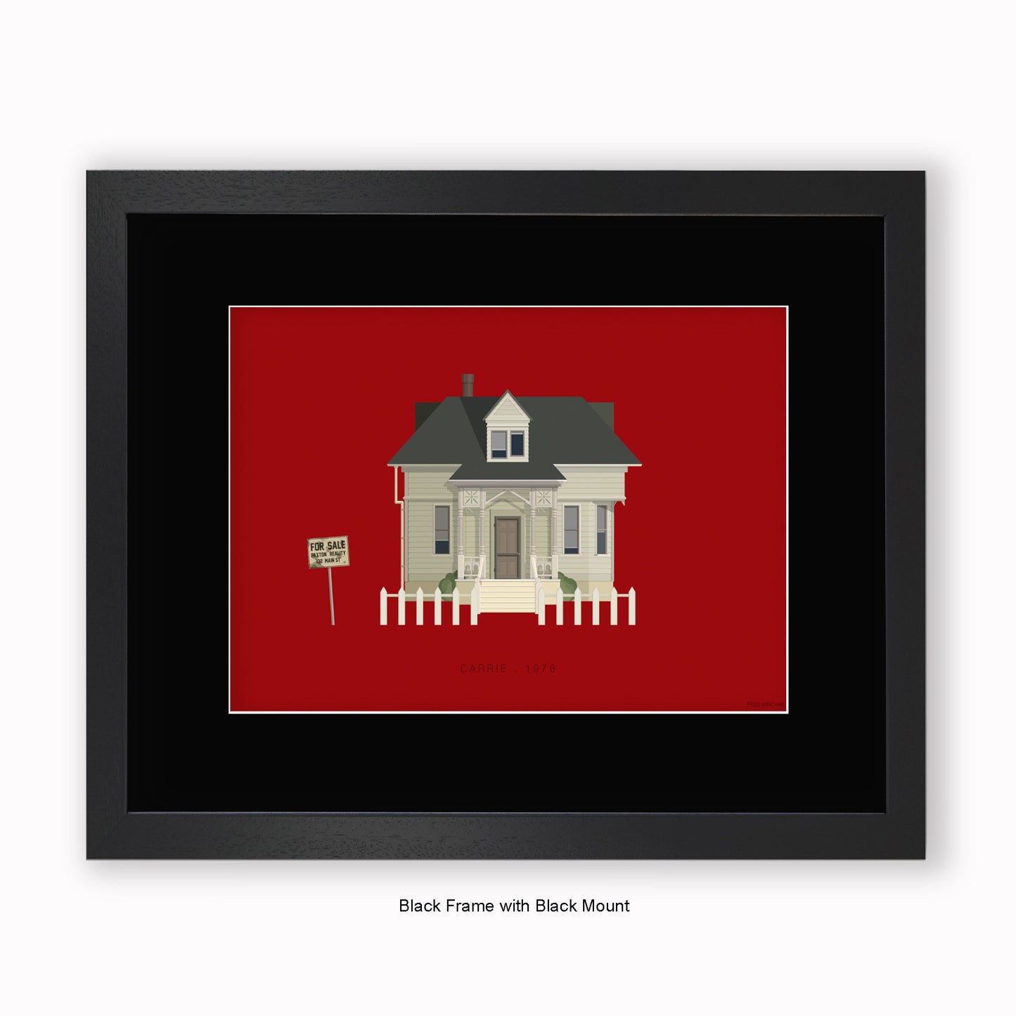 Carrie - Mounted & Framed Art print