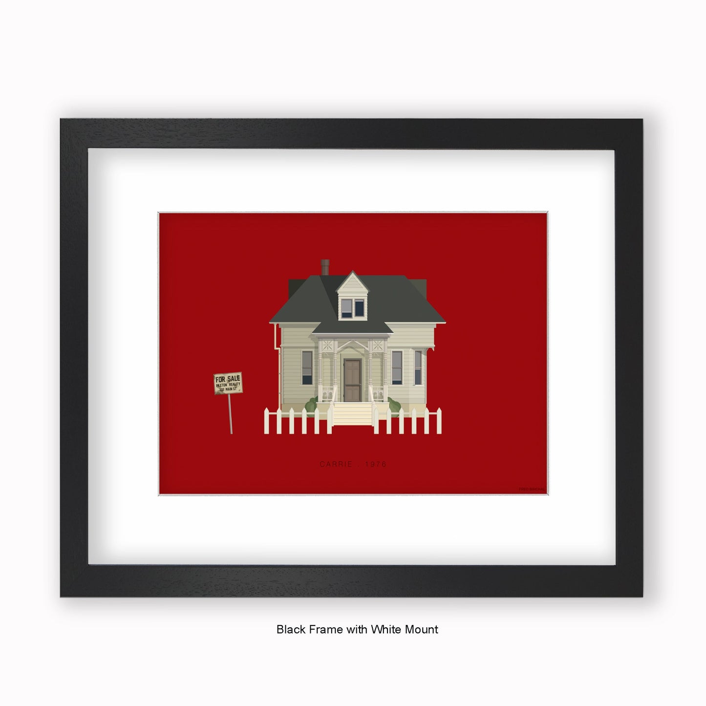 Carrie - Mounted & Framed Art print