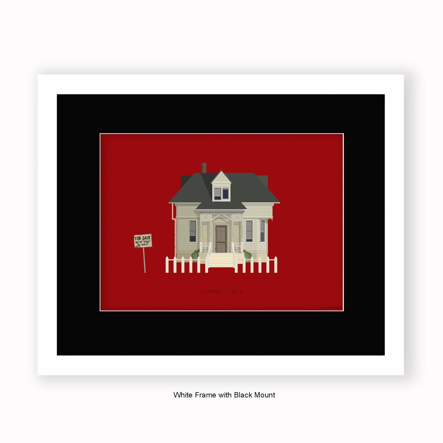 Carrie - Mounted & Framed Art print