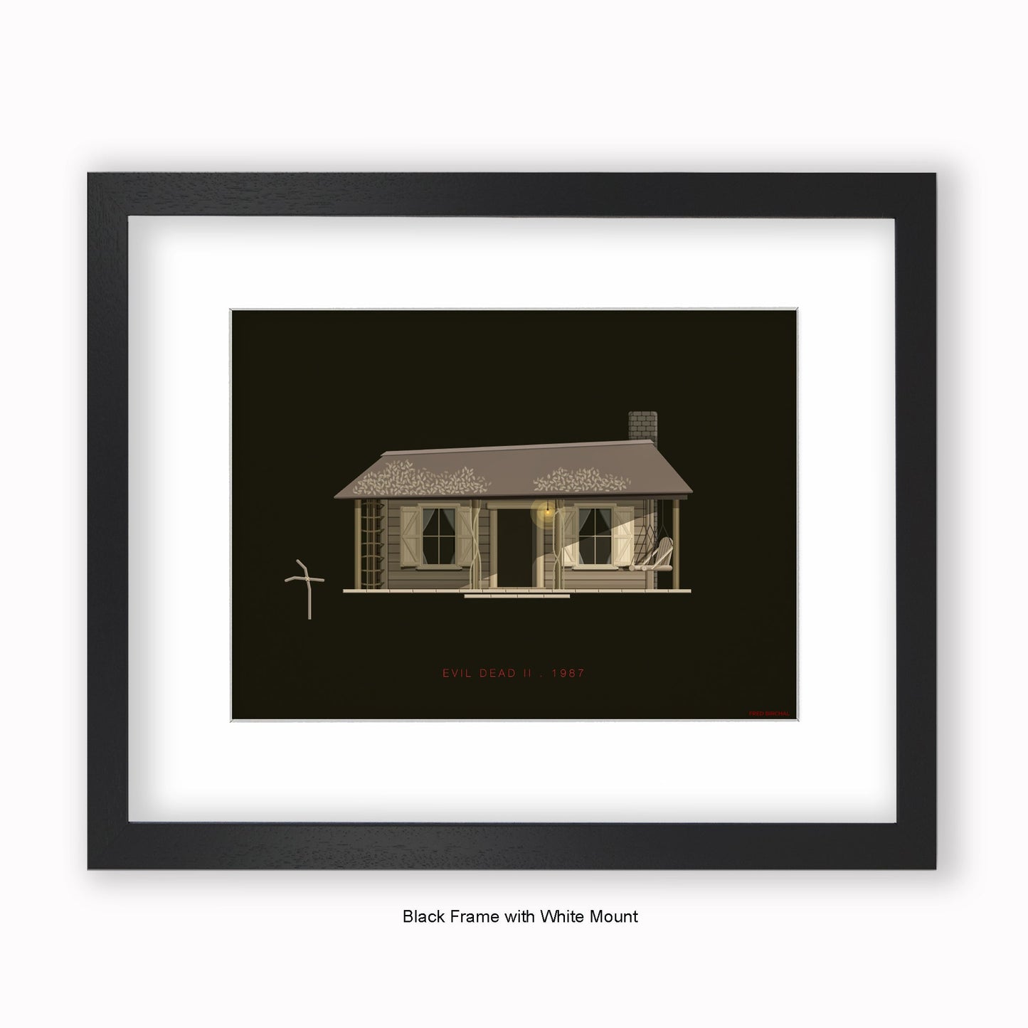 Evil Dead II - Mounted & Framed Art print