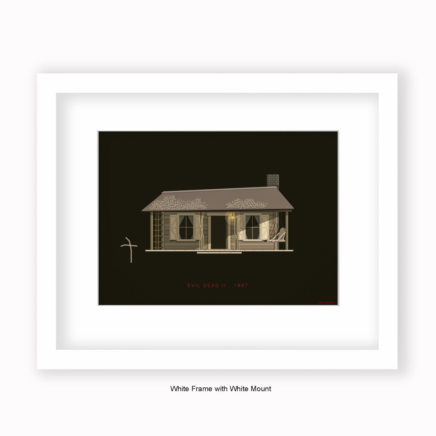 Evil Dead II - Mounted & Framed Art print
