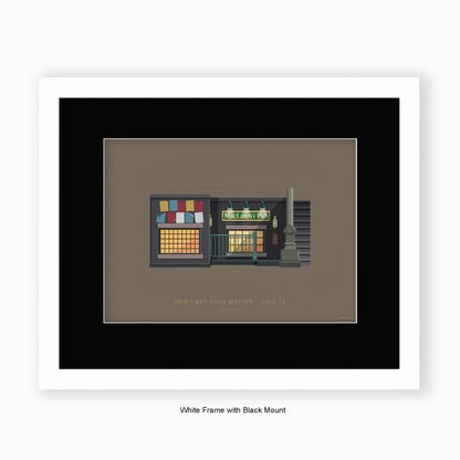 How I Met Your Mother - MacLaren's Pub - Mounted & Framed Art print