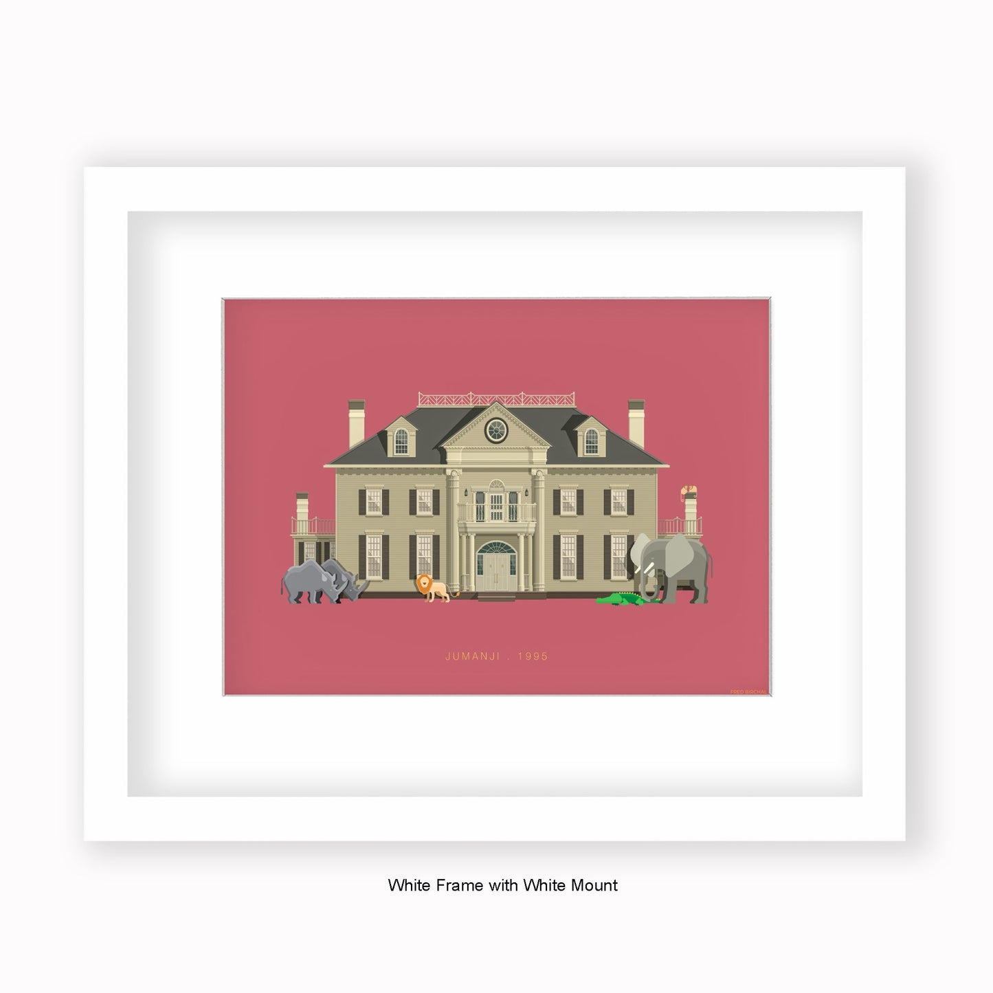 Jumanji - Mounted & Framed Art print