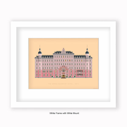 Grand Budapest Hotel - Mounted & Framed Art print