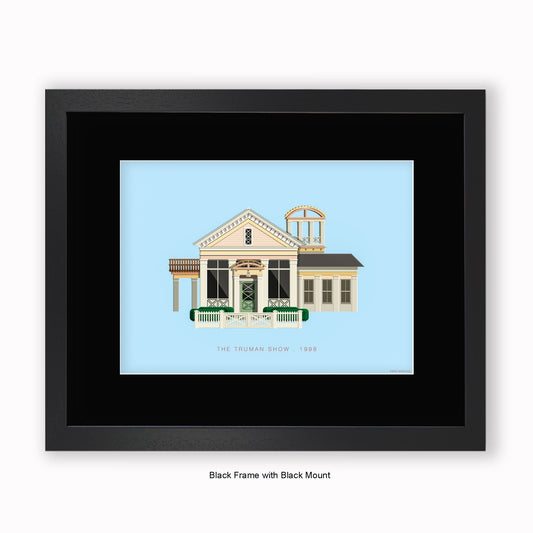 Truman Show - Mounted & Framed Art print