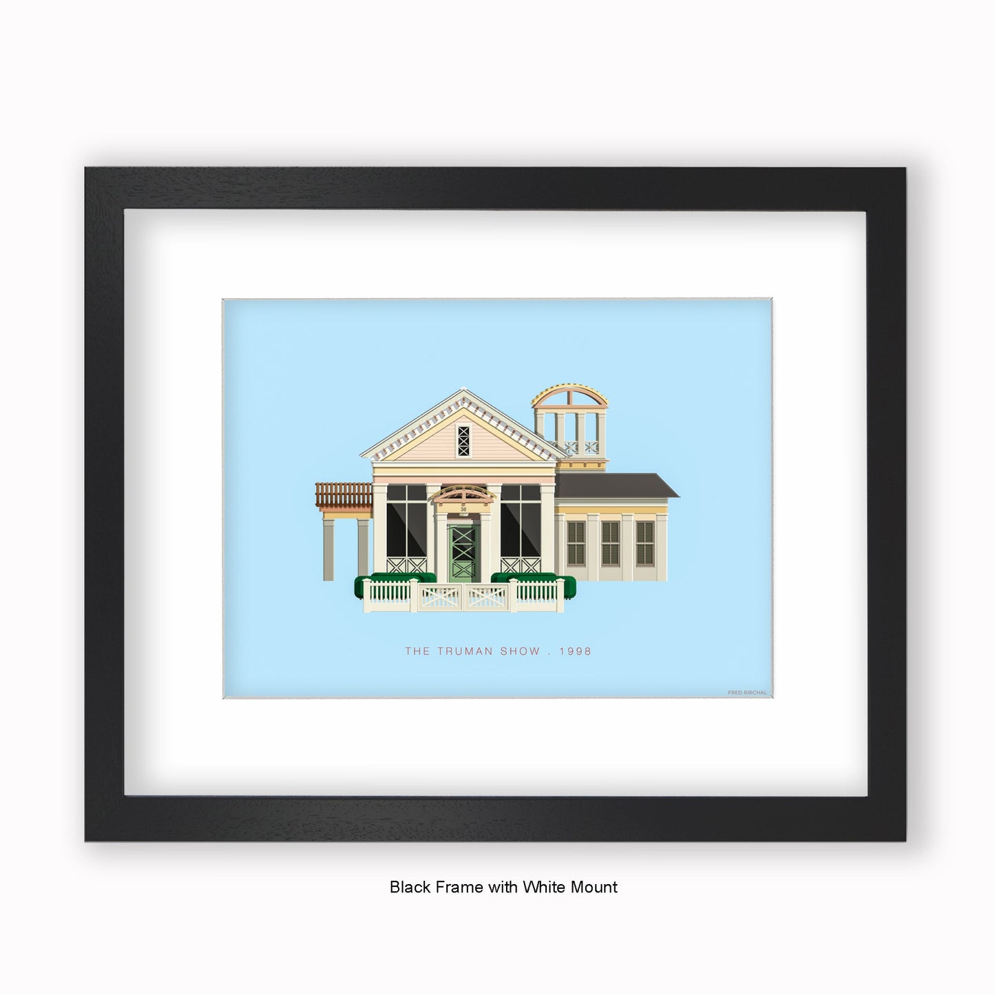 Truman Show - Mounted & Framed Art print