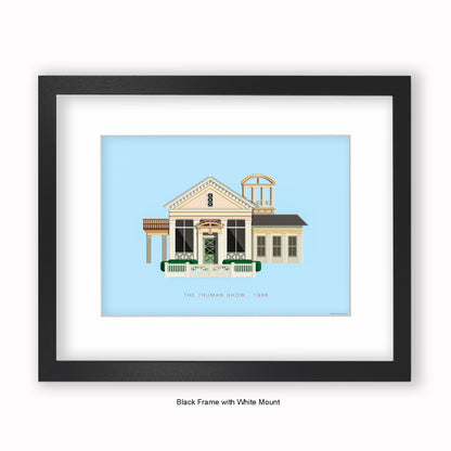 Truman Show - Mounted & Framed Art print