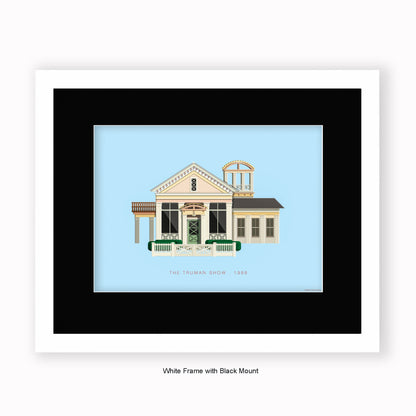 Truman Show - Mounted & Framed Art print