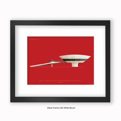 Museu de Arte Contemporânea de Niterói - Mounted & Framed Art print
