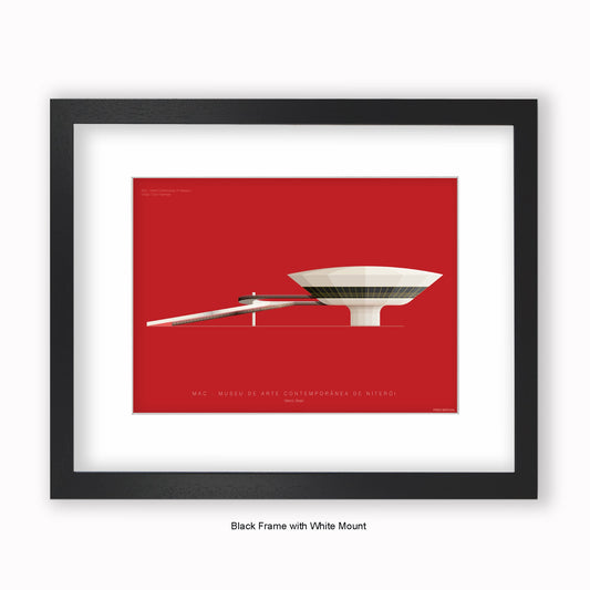 Museum De Art Contemporary - Brasil - Mounted & Framed Art print