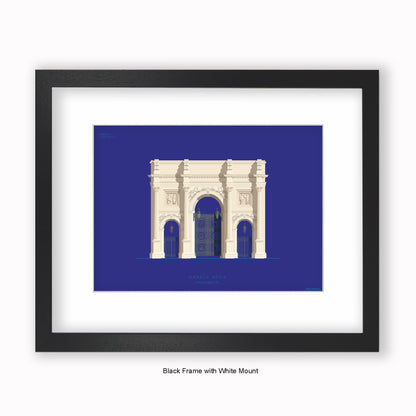 Marble Arch - London - Mounted & Framed Art print