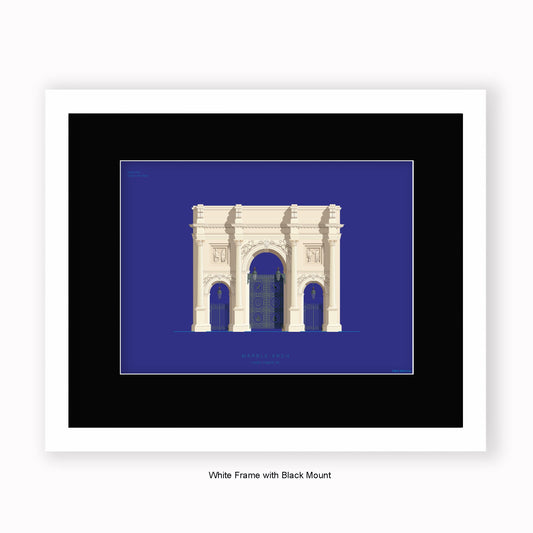 Marble Arch - London - Mounted & Framed Art print