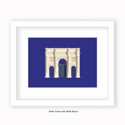 Marble Arch - London - Mounted & Framed Art print