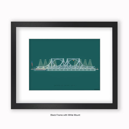 Bridge Of Spies - 2015 - Mounted & Framed Art print