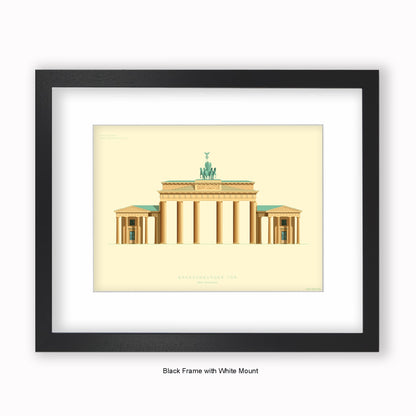 Brandenburger Tor - Berlin - Mounted & Framed Art print