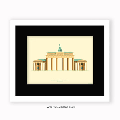Brandenburger Tor - Berlin - Mounted & Framed Art print