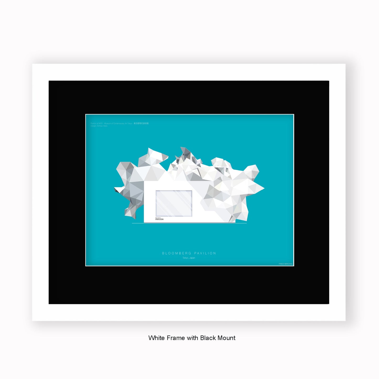 Bloomsburg Pavillion - Tokyo - Mounted & Framed Art print