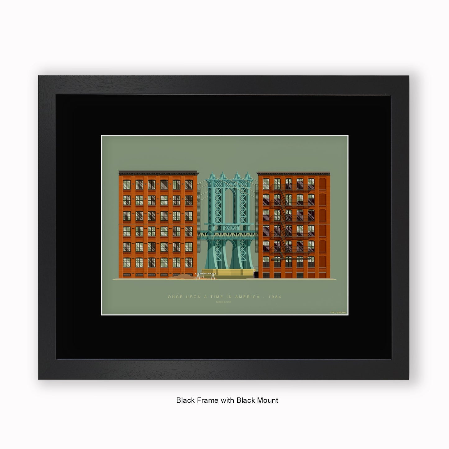 Once Upon A Time In America - Mounted & Framed Art print