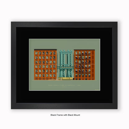 Once Upon A Time In America - Mounted & Framed Art print