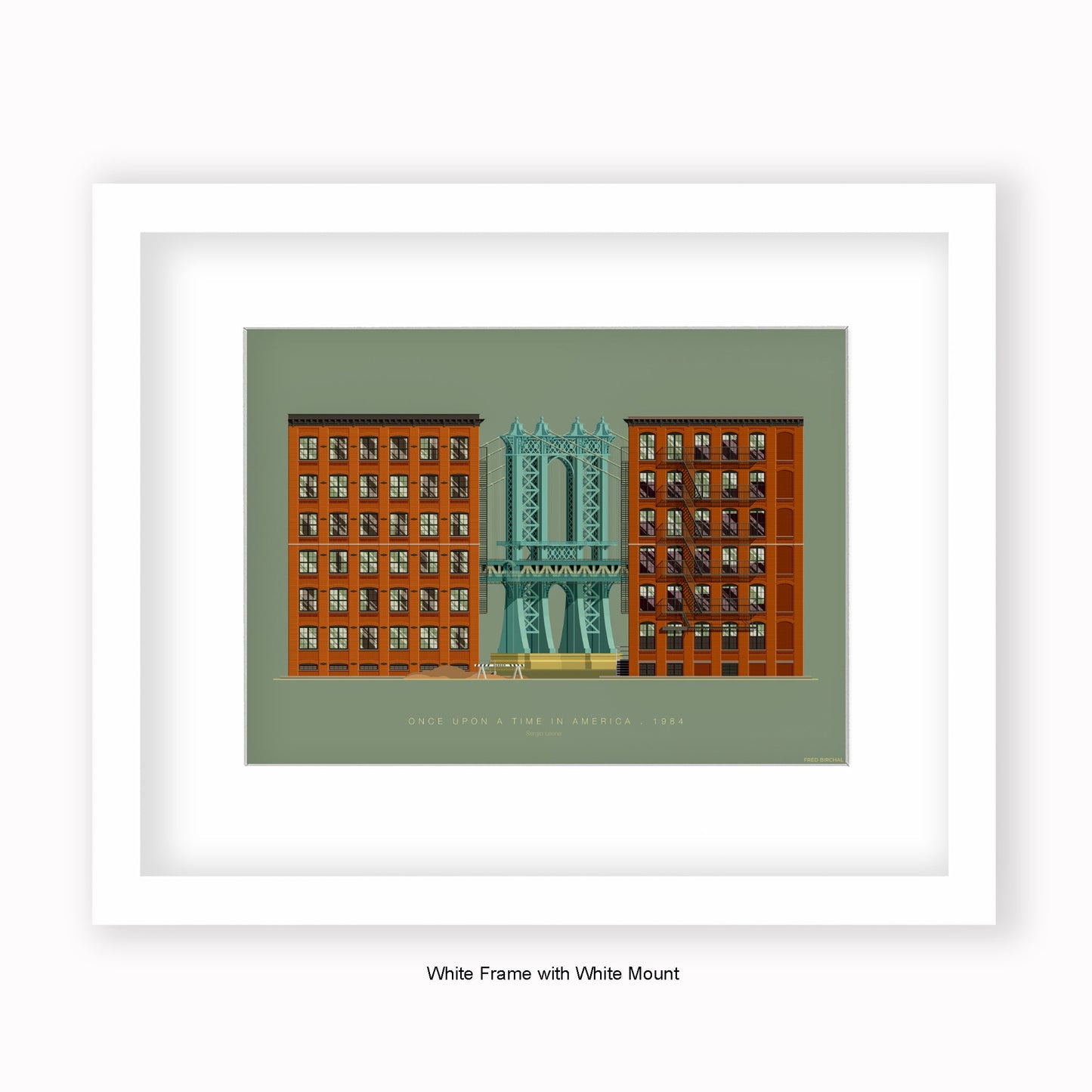 Once Upon A Time In America - Mounted & Framed Art print