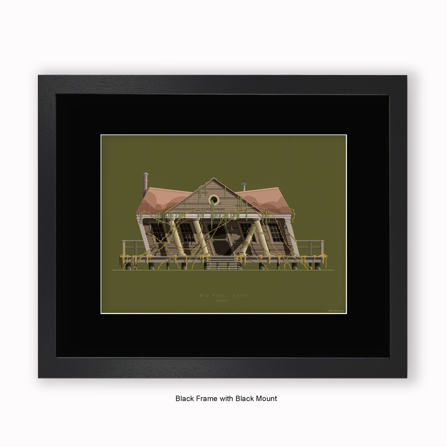 Big Fish - Mounted & Framed Art print