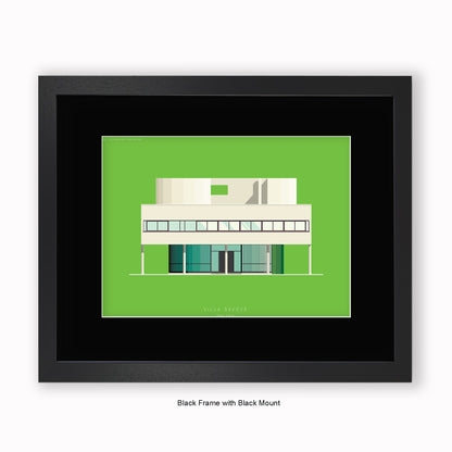 Villa Savoye - Poissy - Mounted & Framed Art print